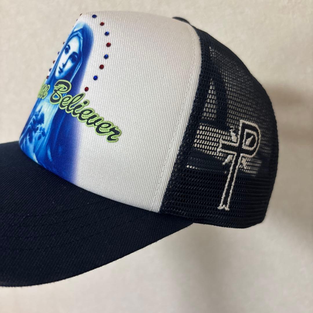 PALACE 1 Truth Trucker CAP ネイビー メッシュキャップ - メルカリ