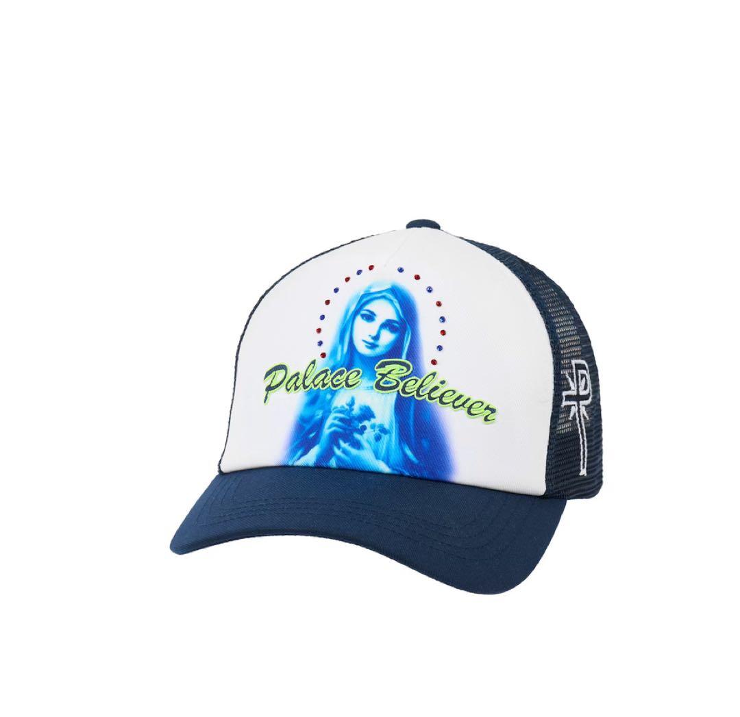 PALACE 1 Truth Trucker CAP ネイビー メッシュキャップ - メルカリ