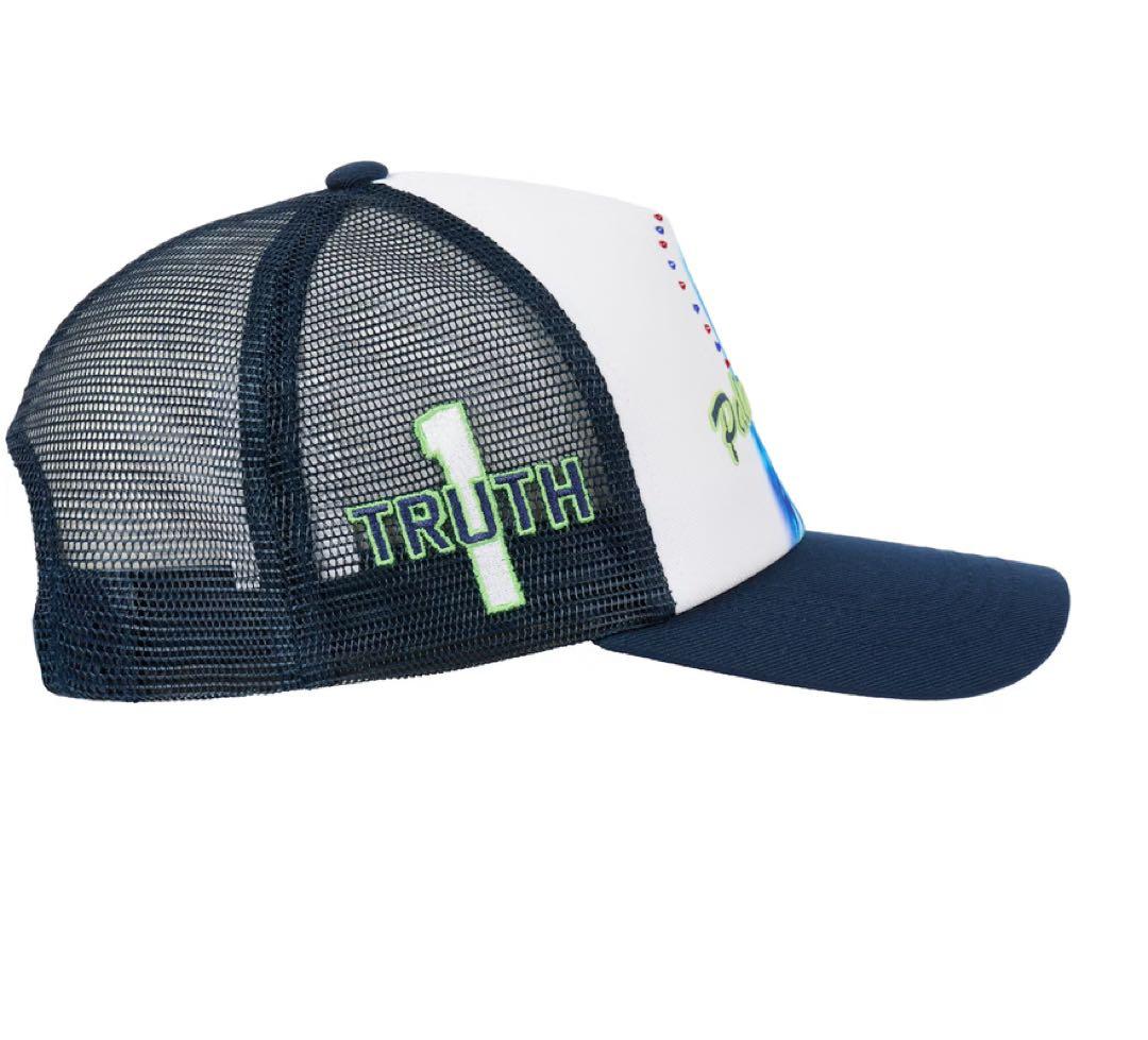 PALACE 1 Truth Trucker CAP ネイビー メッシュキャップ - メルカリ