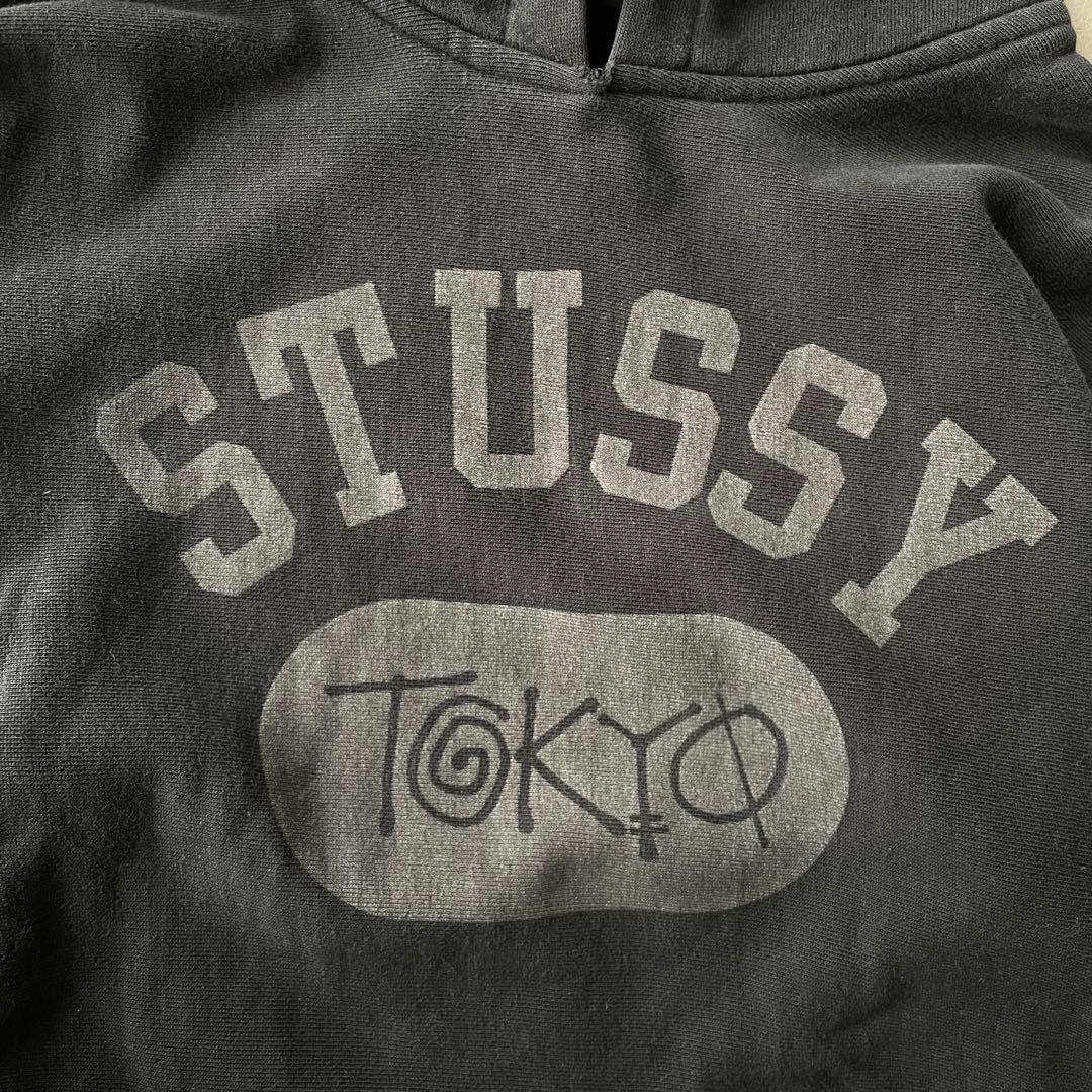 STUSSY ステューシー パーカー プルオーバーTOKYO 黒