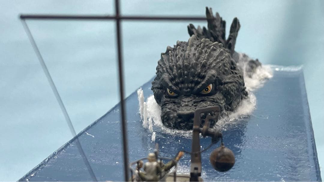 ゴジラー1.0 マイナスワン ジオラマ がんばれ新生丸