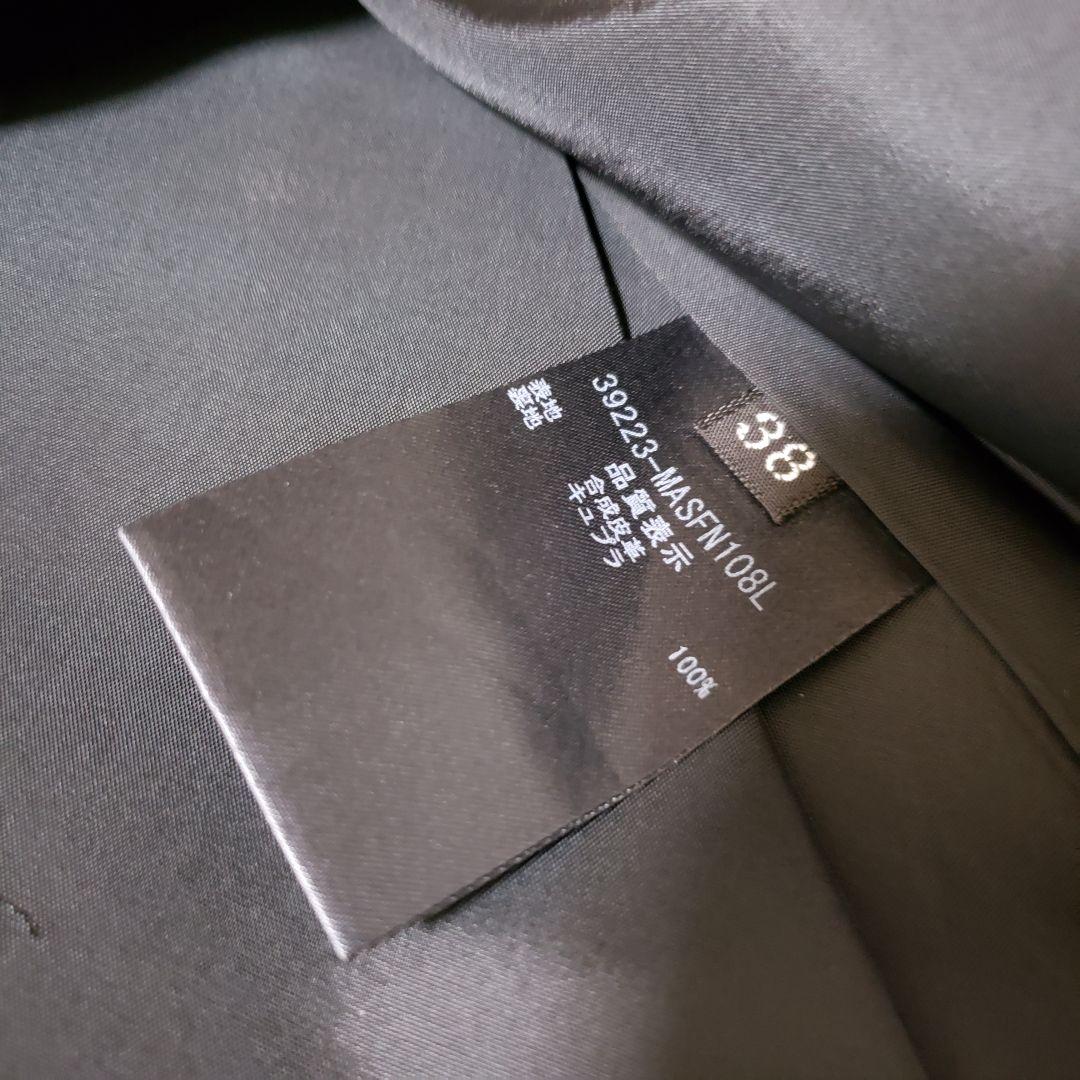 FOXEY NEW YORK ブラック フレアスカート　レザースカート　Aライン