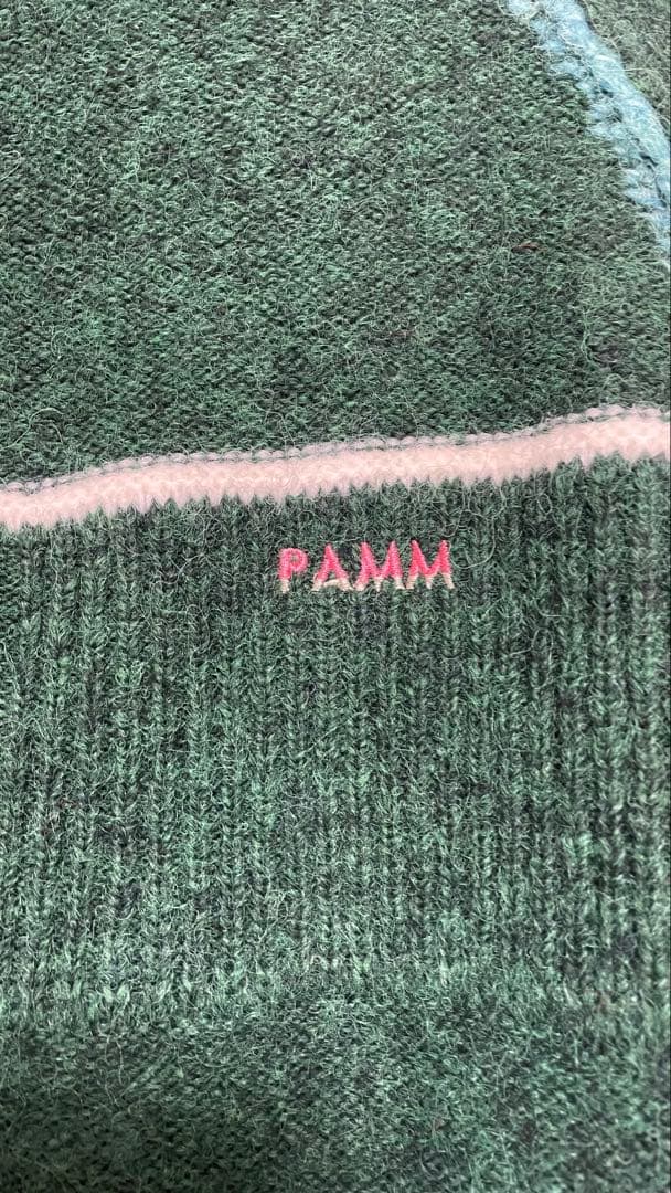 【pamm】ホームウェアのニットトラックジャケット