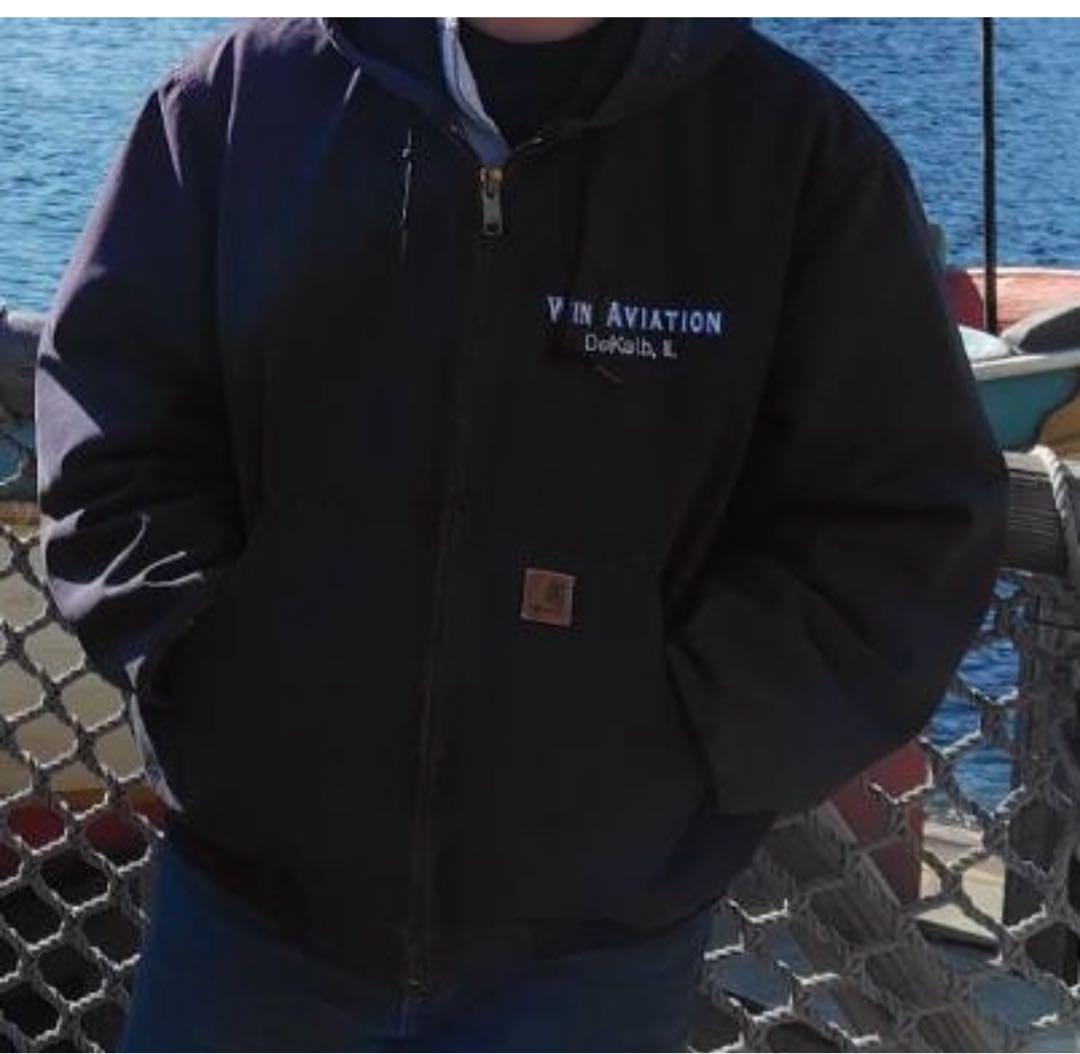 Carhartt フード付きジャケット美品 WIN AVIATION