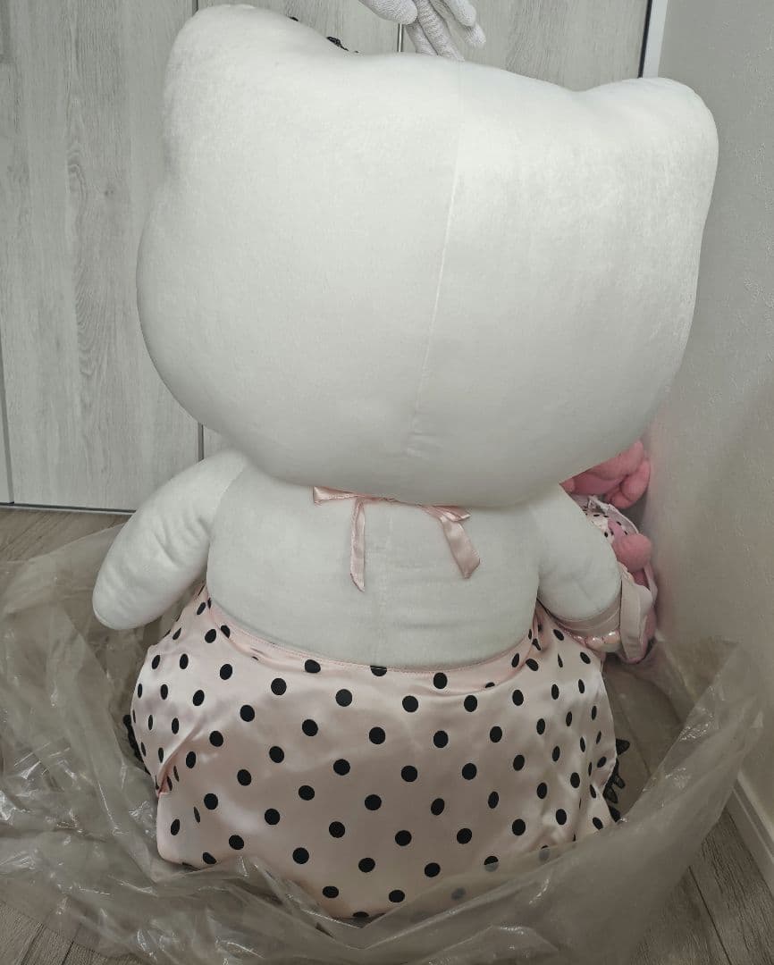 激レア momoberry ハローキティ プードル 巨大ぬいぐるみ 2005年