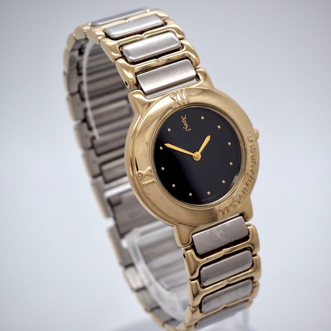 専用328 稼働【美品】イヴサンローラン　メンズ　レディース　ブラック　ゴールド