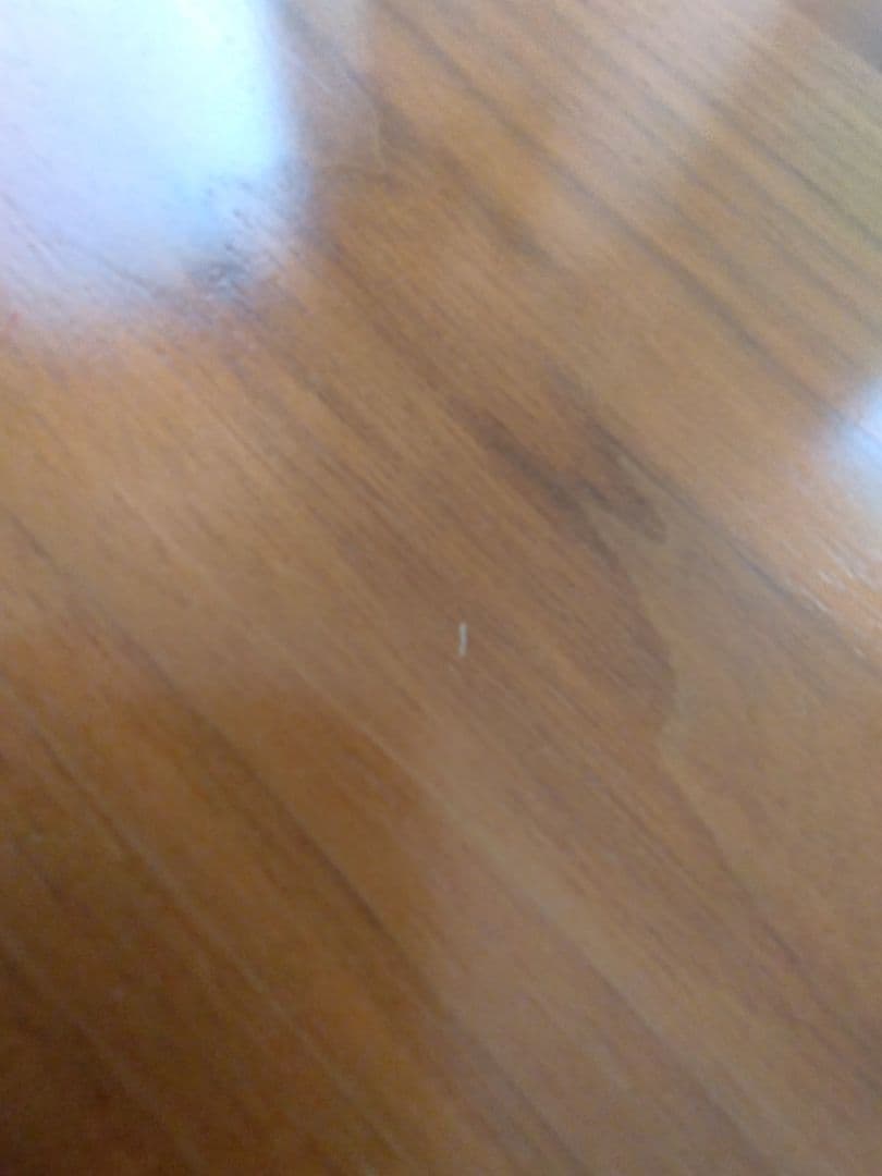 木製長方形デスク　学習机　勉強机　天然木　ウォルナット　茶色　ブラウン　おしゃれ