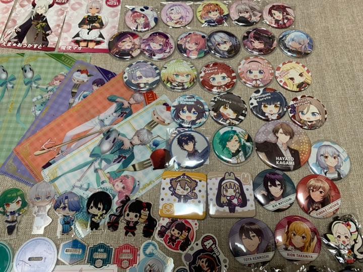にじさんじ★まとめ売り★アクリル★缶バッジ★カード★ファイル★シールなど、、、