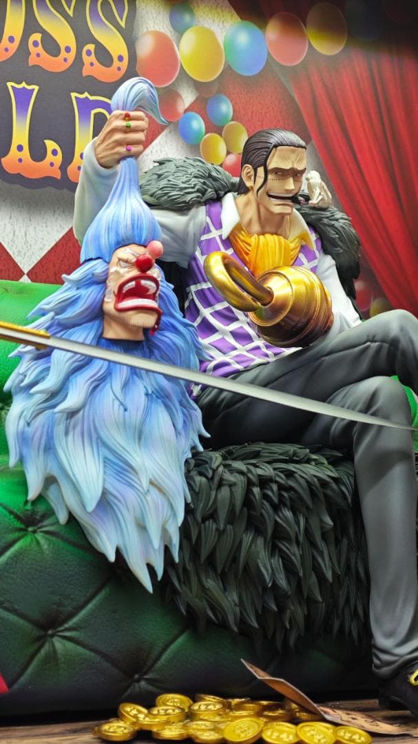 ワンピース クロスギルド ミホーク クロコダイル フィギュア ガレージキット