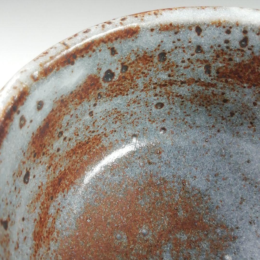 T903 茶碗 『鼡志野』『順風陶苑 加藤鐐 作』 共箱 抹茶碗 茶道具