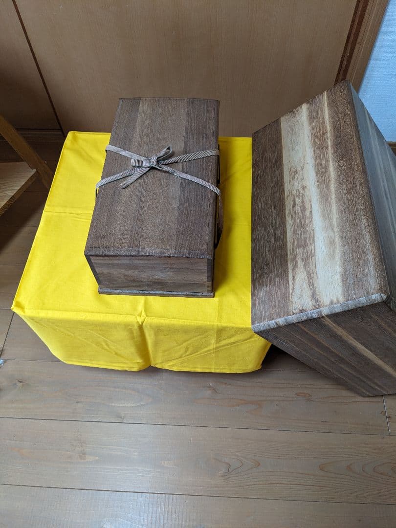 本榧．柾目7寸碁盤と碁石セット