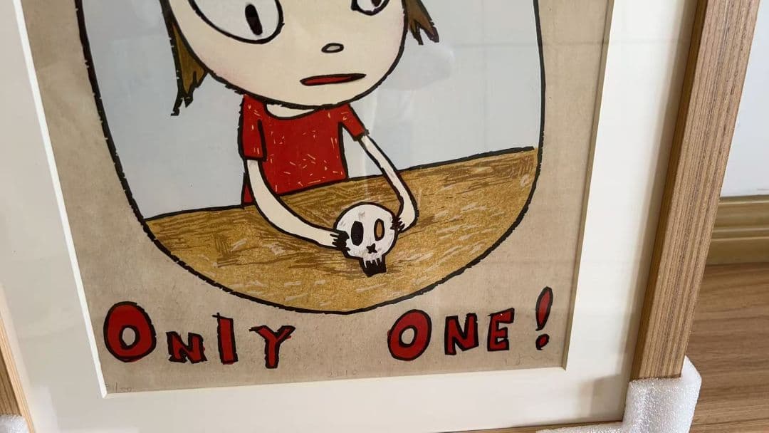 奈良美智 版画 Life is only one 作家直筆サイン入り ED50