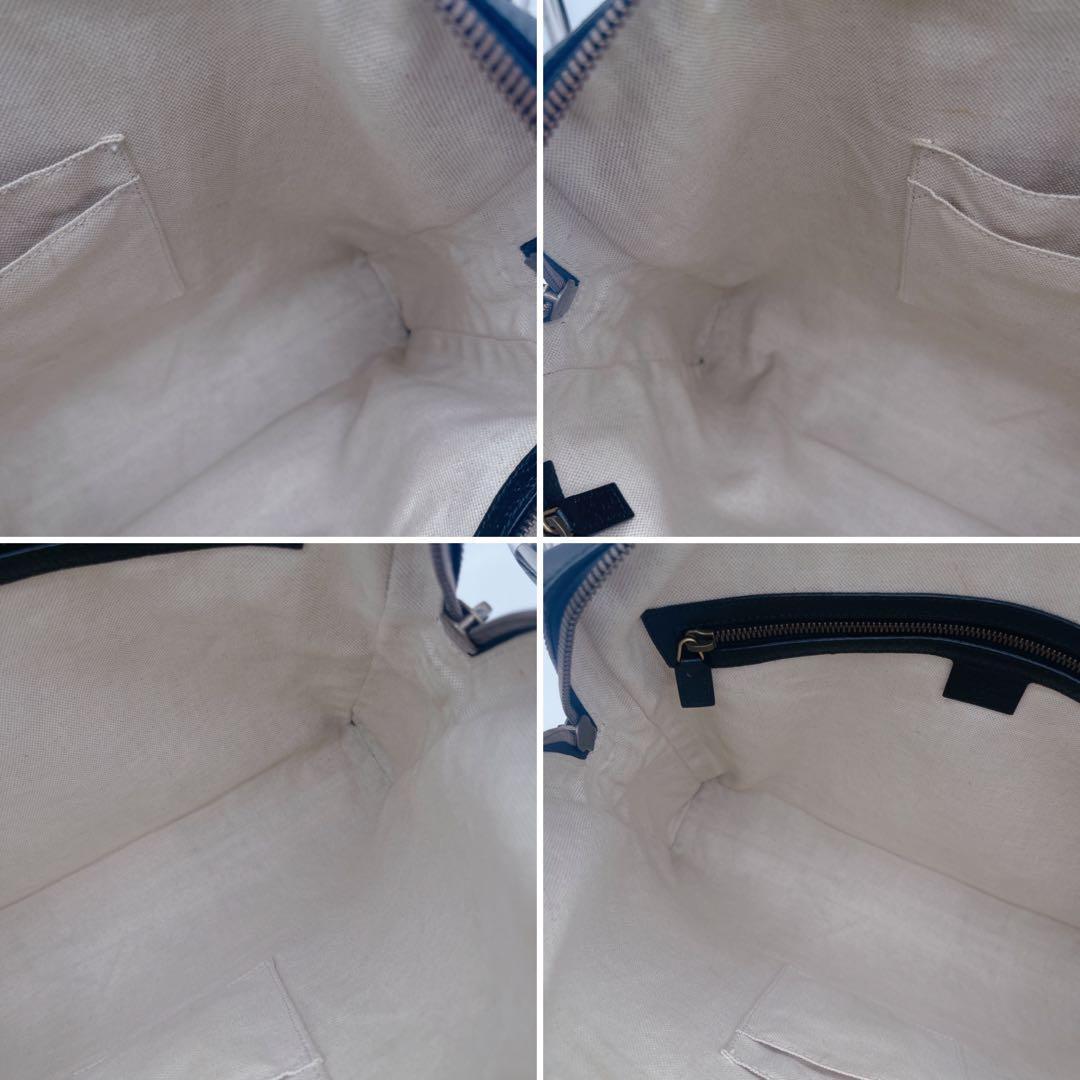 【GUCCI】ウェブ付ブリーフケース ビジネスバッグ 2WAY レザー ブラック