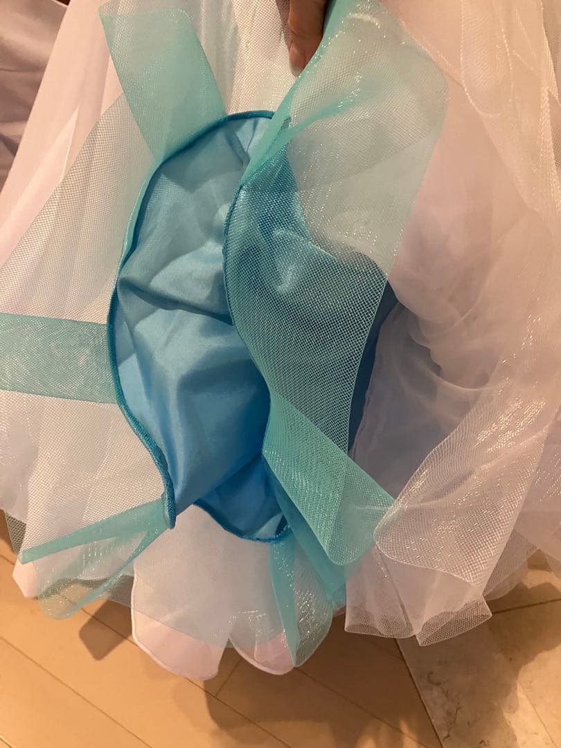 社交ダンス　スタンダード　ホワイト・ブルー