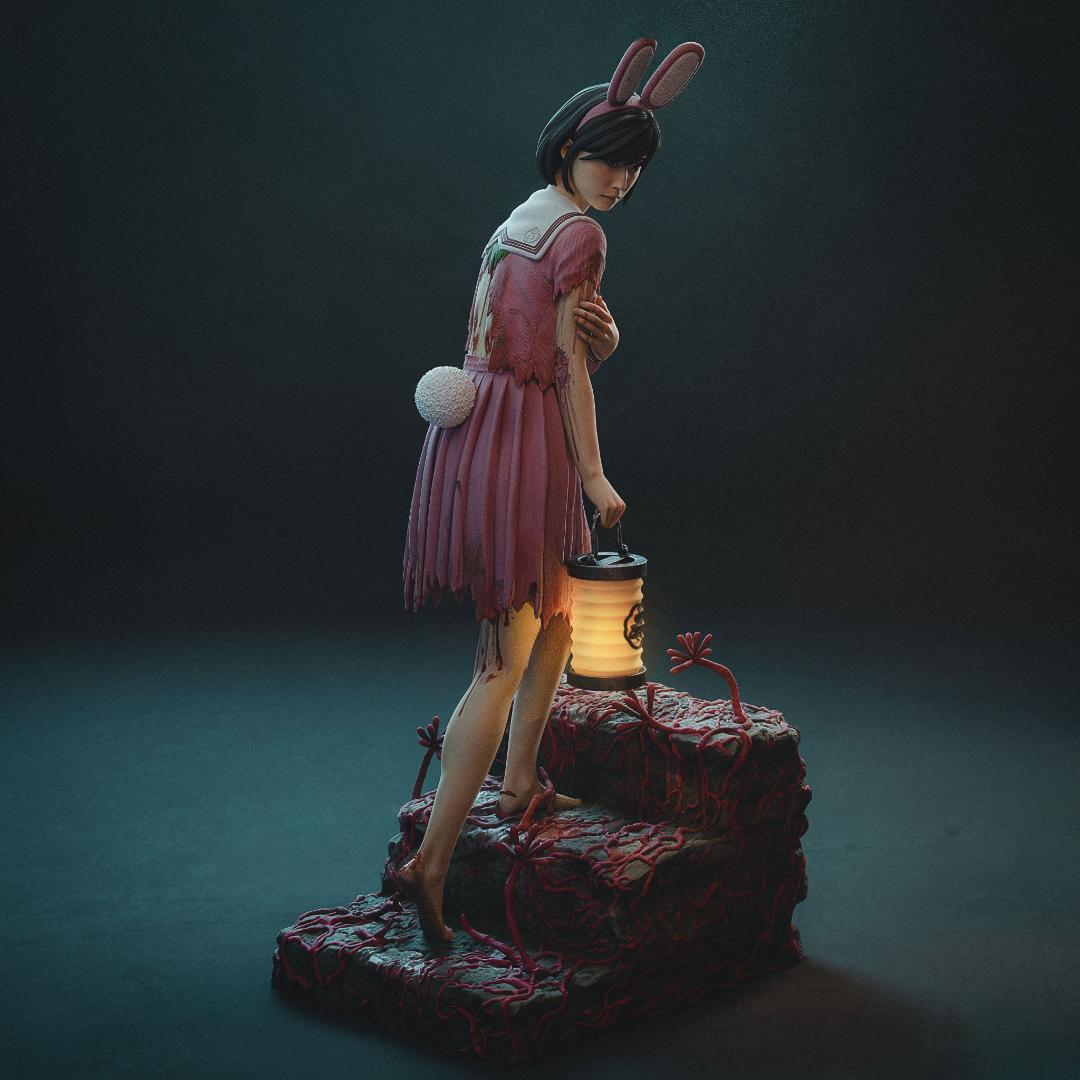 1/8 未塗装 未組立 フィギュア ガレージキット Silent Hill f