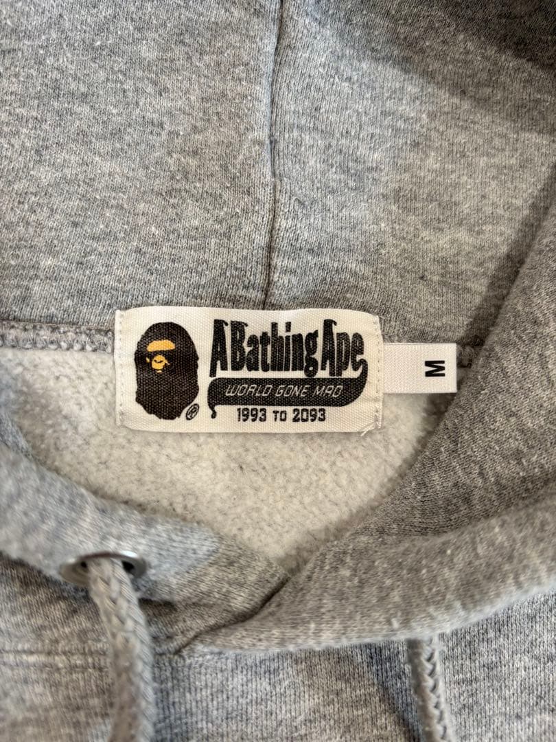 A BATHING APE パーカー グレー