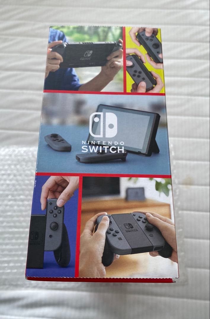 【完品】Nintendo Switch バッテリー強化 グレー