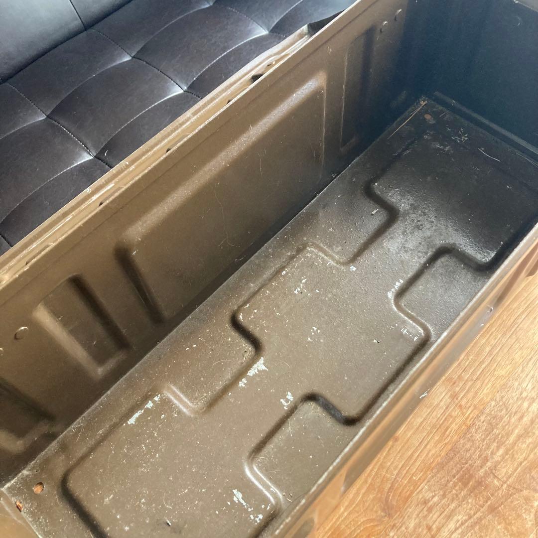 ミリタリーボックス イギリス軍 アンモ缶 弾薬かケース ギアケース お