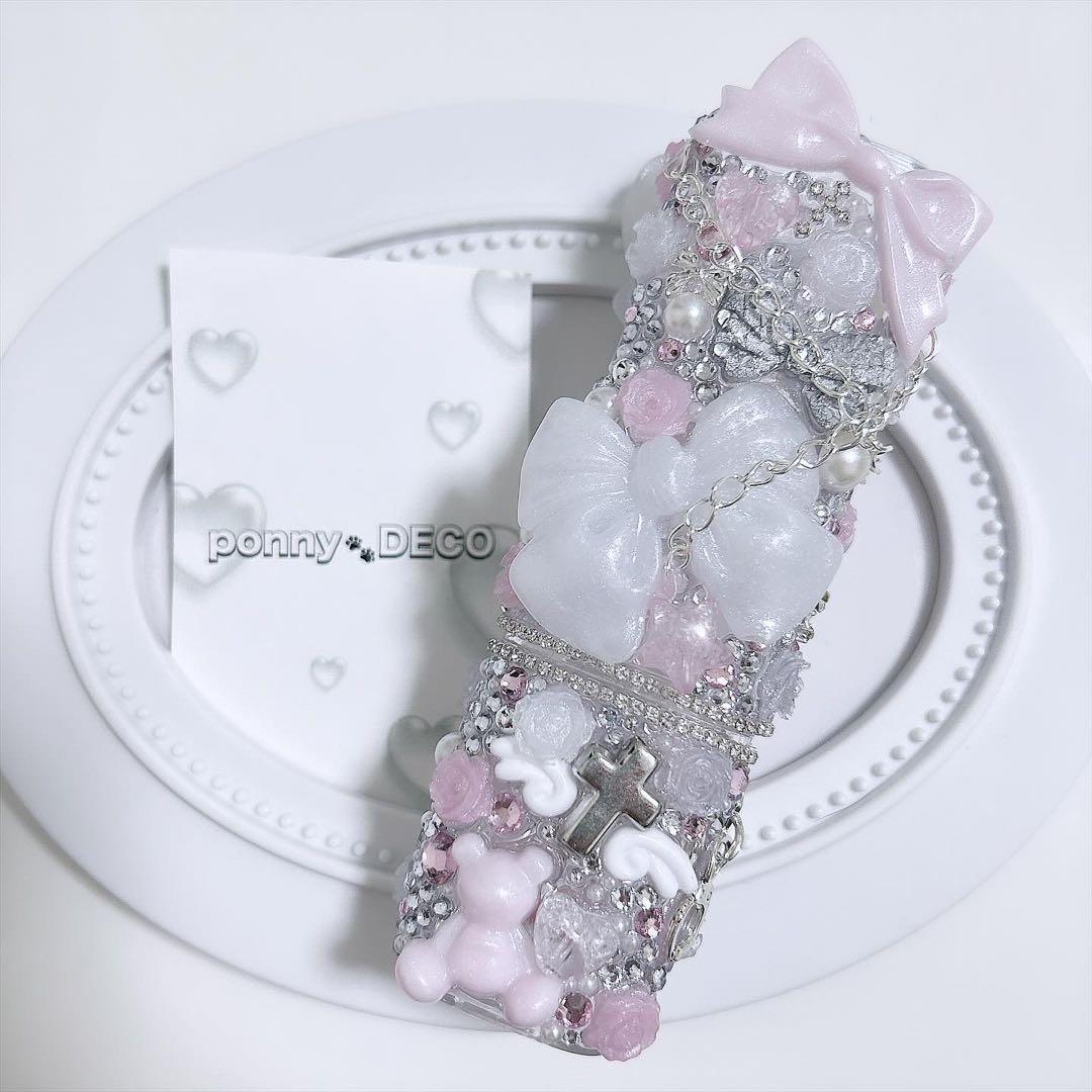 iQOSイルマワンケース デコケース iQOSケースデコ ゆめかわ 量産型ピンク