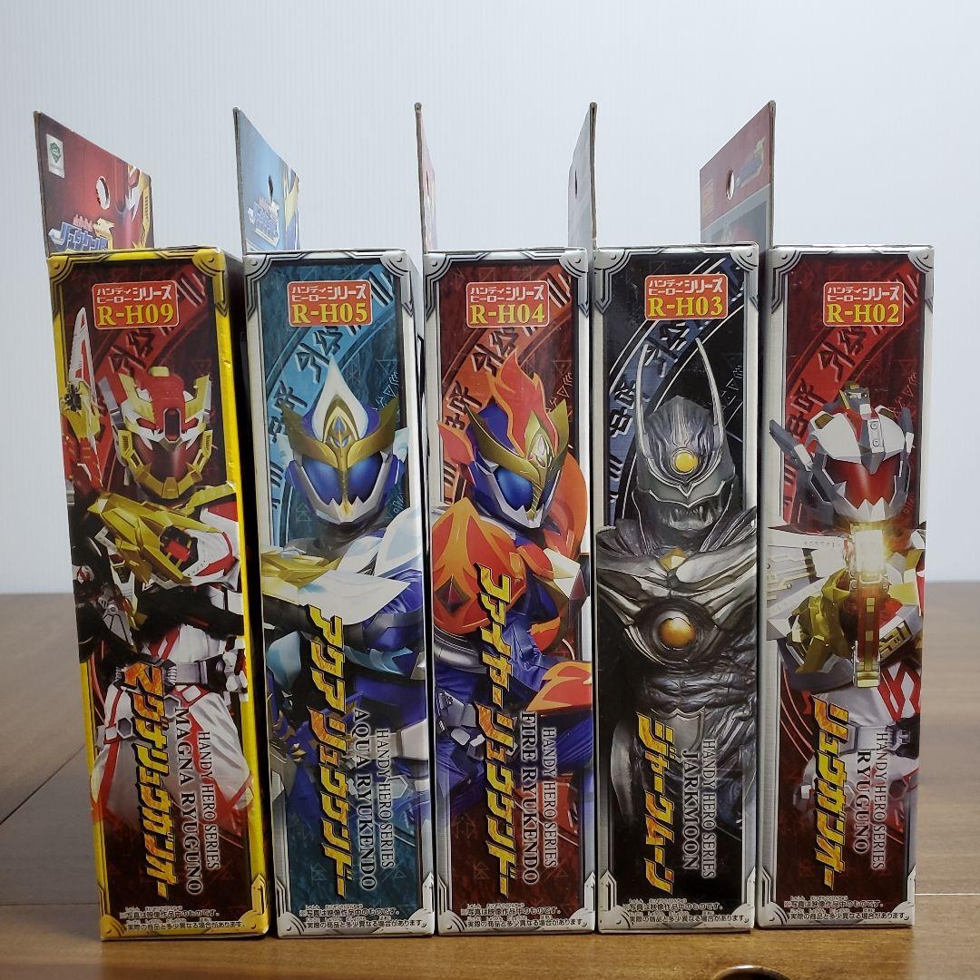 タカラ　リュウケンドーソフビ　5個セット