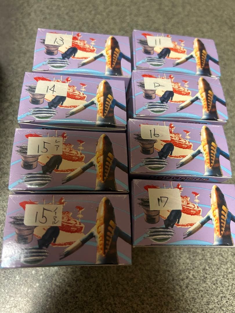 ウルトラマンセブン　タイムスリップグリコ 4 コンプリート