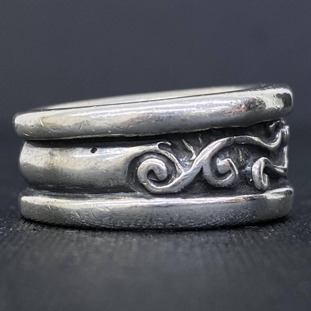 Bill Wall Leather WAVE CHANNEL RING 19号