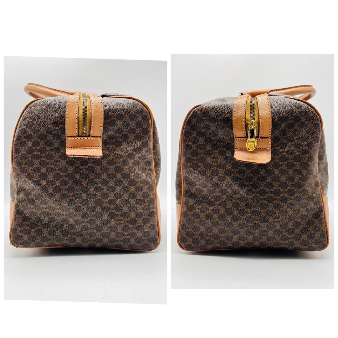 CELINE セリーヌ ボストンバッグ マカダム柄 M13 ヴィンテージ