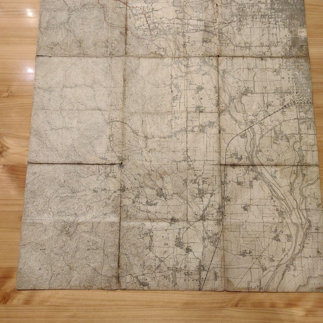 古地図 京都 約100年前の地図 大正11年 コレクション 昔の地図
