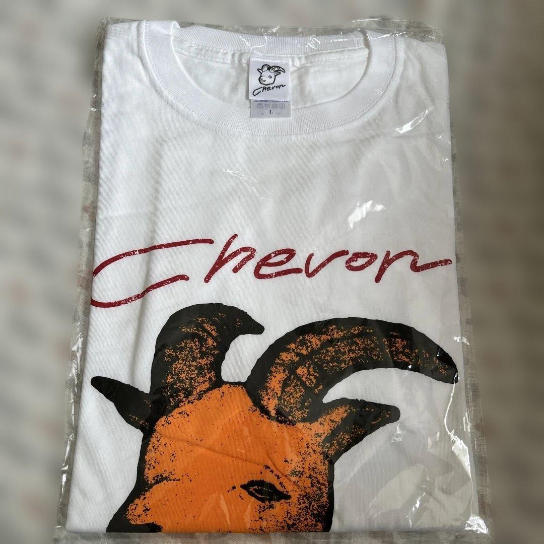 Chevon しぇぼんくんTシャツ Lサイズ ステッカー2枚付き