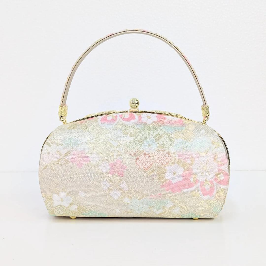 和装 草履バッグセット フォーマル 振袖 帯地 フリーサイズ u15