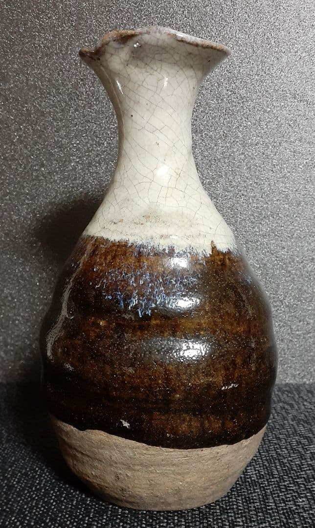 徳利 朝鮮唐津風徳利 朝鮮唐津 徳利 酒器 一輪挿し 花入 明治時代 古