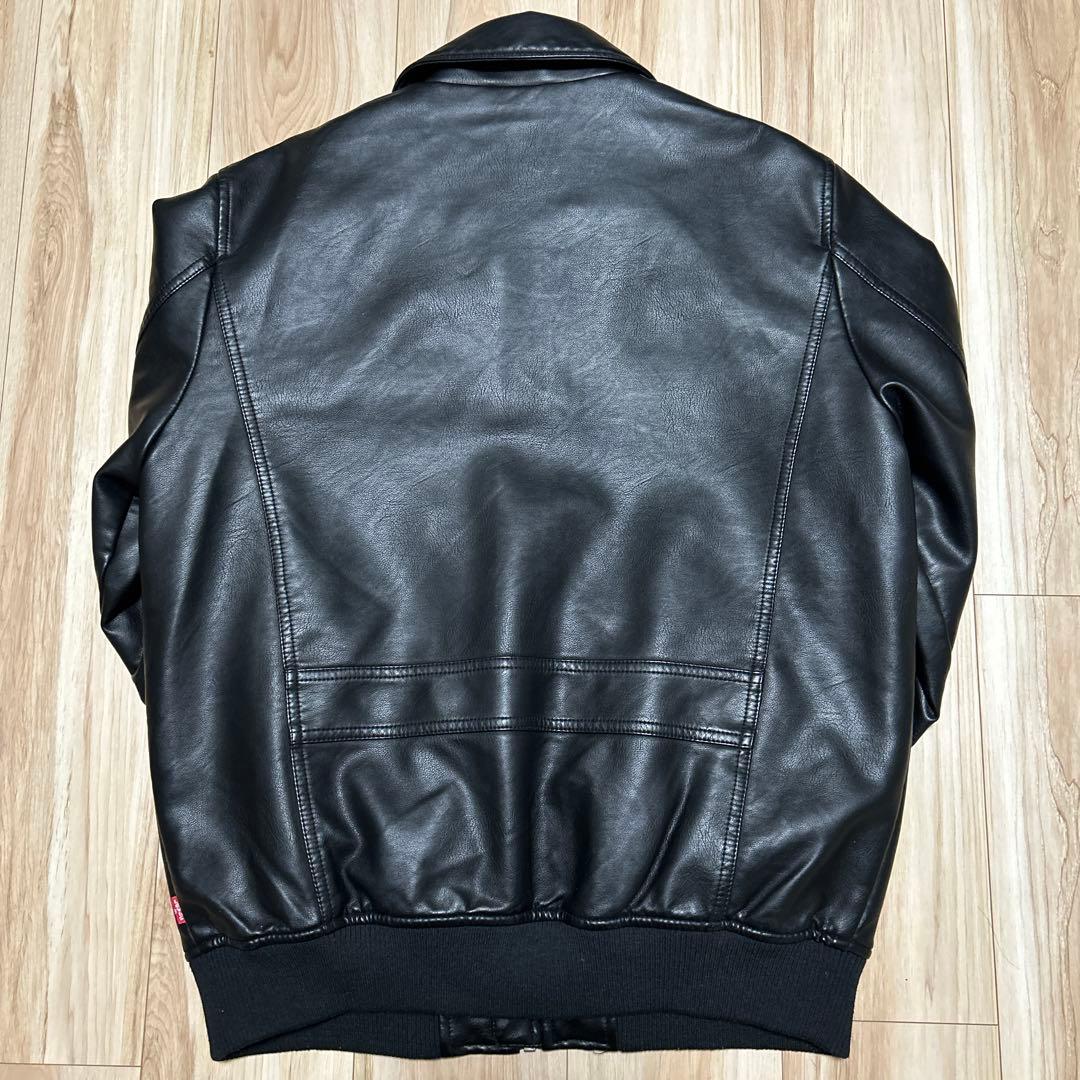 リーバイス レザージャケット A-2 フライトジャケット フェイクレザー