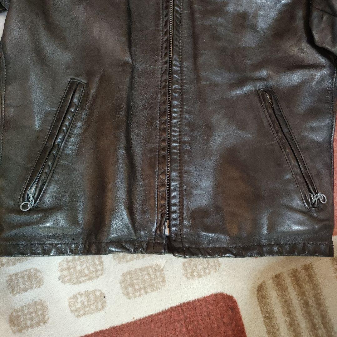 レアモデル 141 Schott シングルライダース 36 人気641の革違い