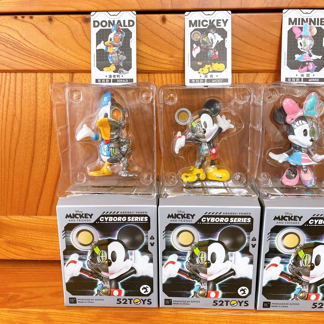 52TOYS サイボーグシリーズ フィギュアセット ミッキーフレンズ