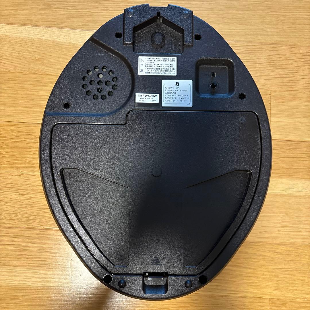 ディズニー　メロディ付き掛時計 電波時計　FW579W