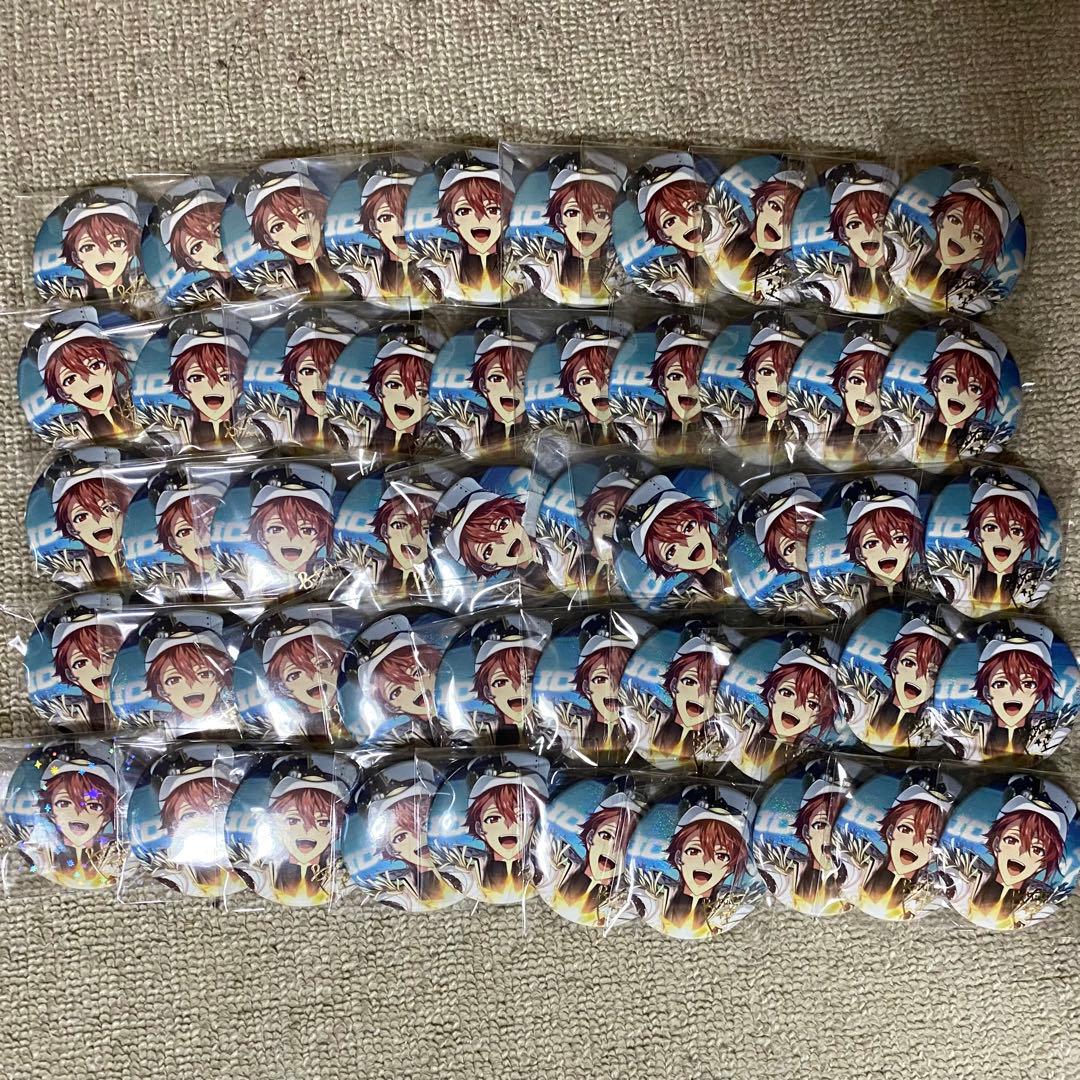 アイドリッシュセブン 七瀬陸 缶バッジ BLACK or WHITE アイドリッシュ