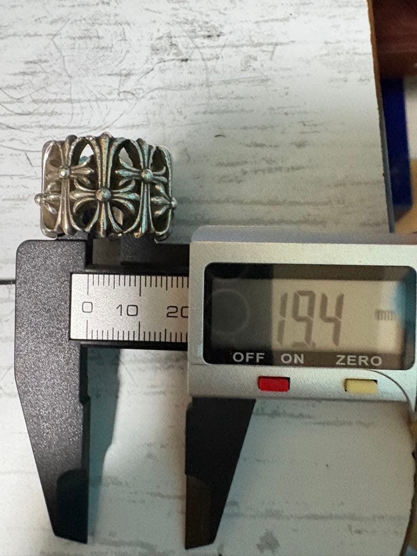 ちゃんちー様用Chrome Hearts セメタリークロスリング20号