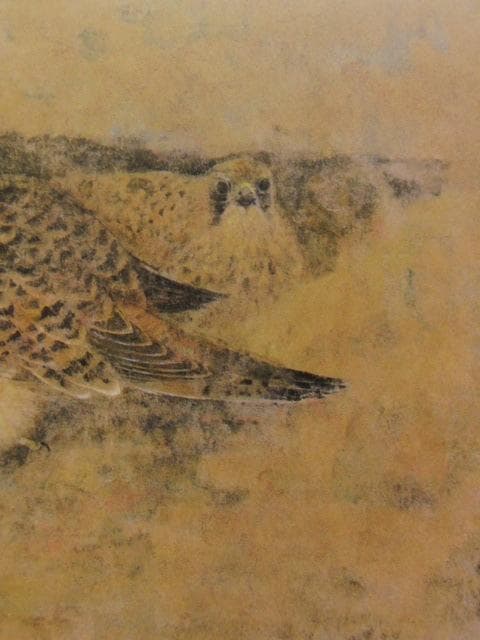 野々内良樹、【長元坊】、希少な額装用画集より、新品額装付、状態良好