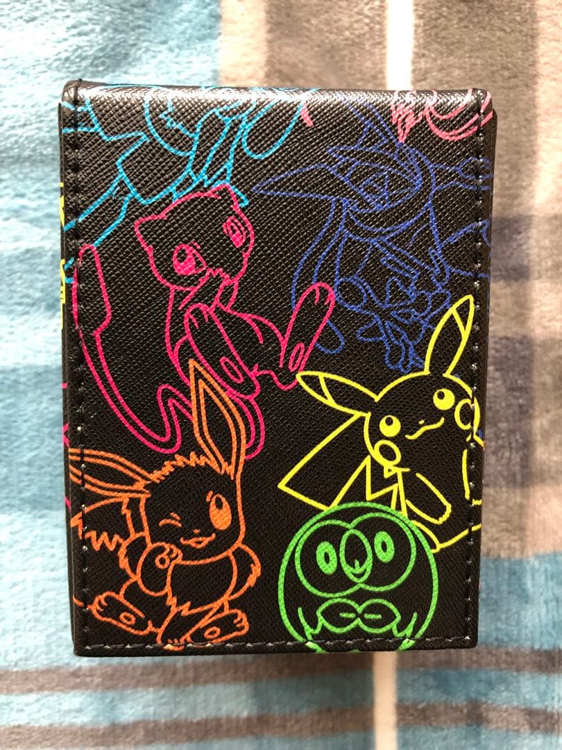 ポケモン プレイマット デッキケース デッキシールド neon color