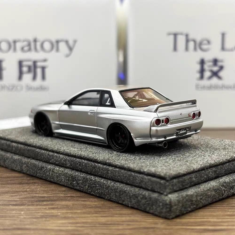 Zonzo studio 技研所 1/64 日産 GT-R R32 シルバー