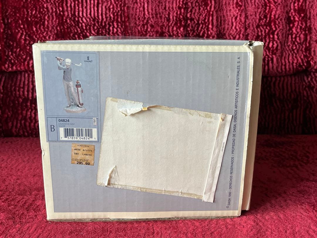 LLADRO 04824 ゴルファー