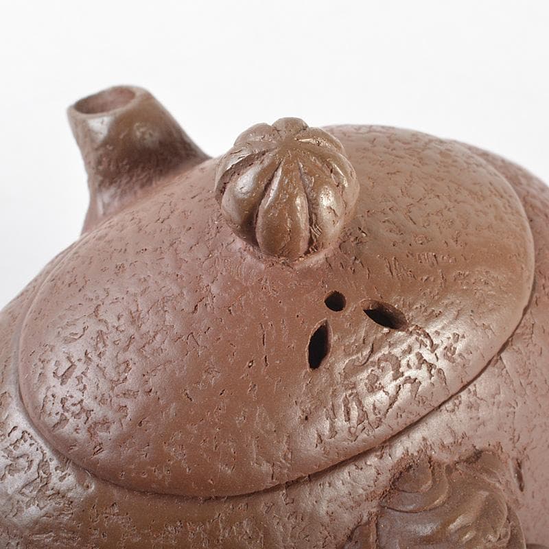 中国　紫砂　朱泥　急須　茶壷　D　R7266