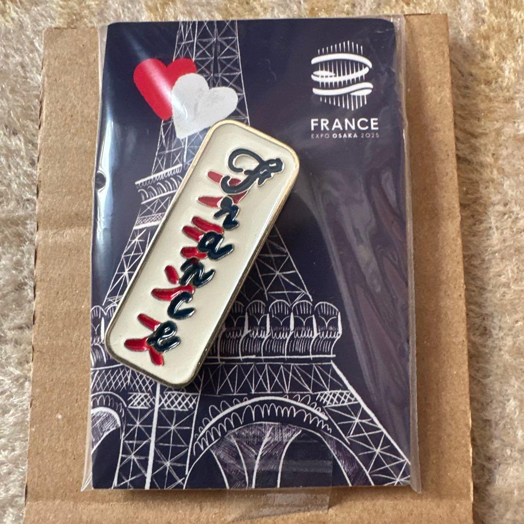 大阪・関西万博 フランス館 ピンバッジ カタカナ文字 Expo 2025 - メルカリ