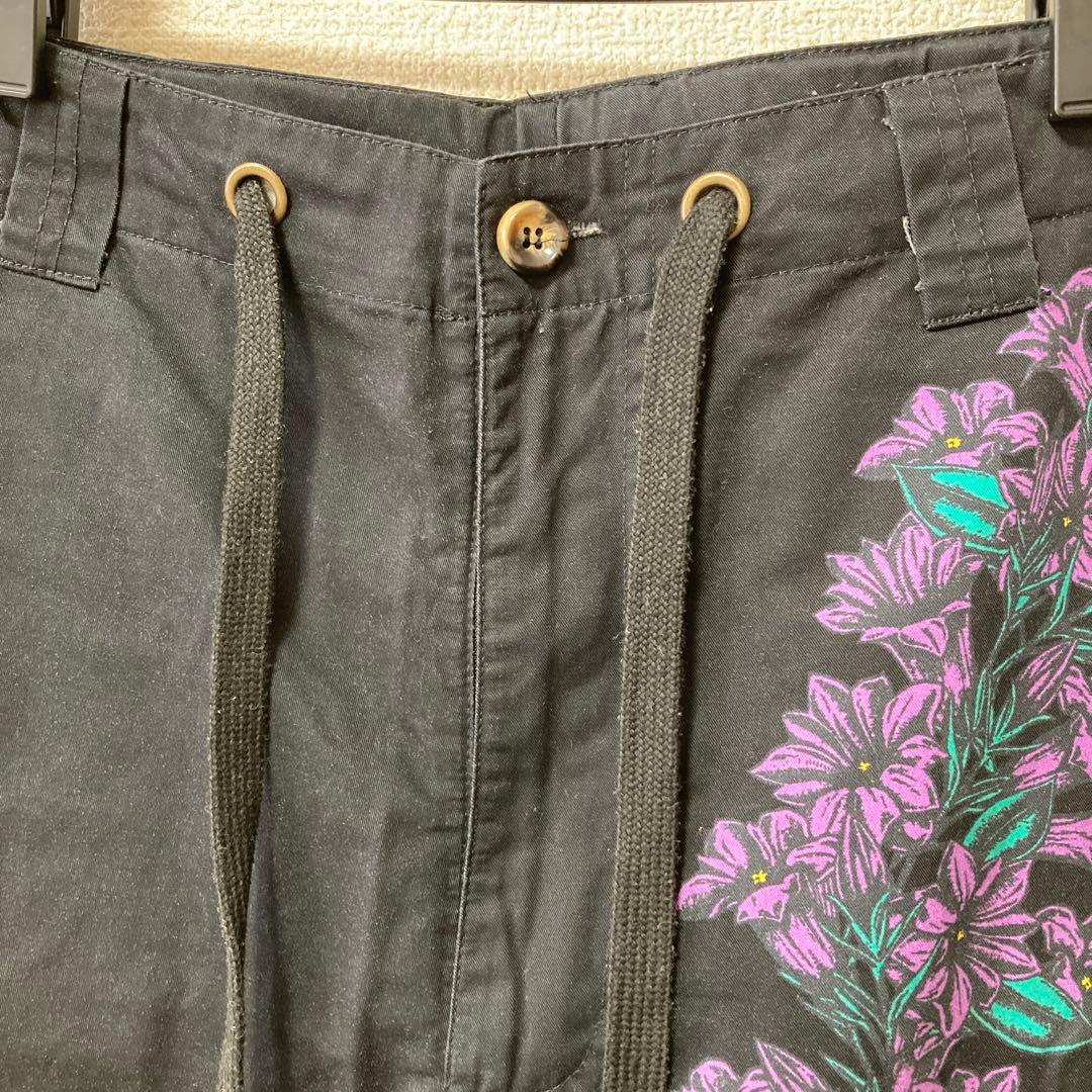 LEFLAH × WANIMA りんどう柄 ハーフパンツ レフラー KENTA - メルカリ