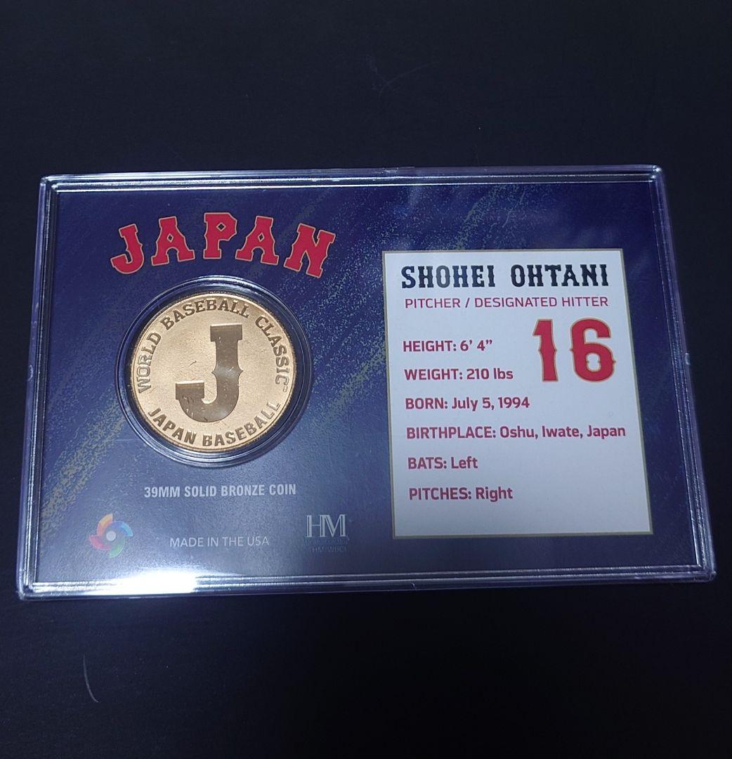 ブラックフライデー】大谷翔平 WBC2023優勝記念コインカード 二刀流