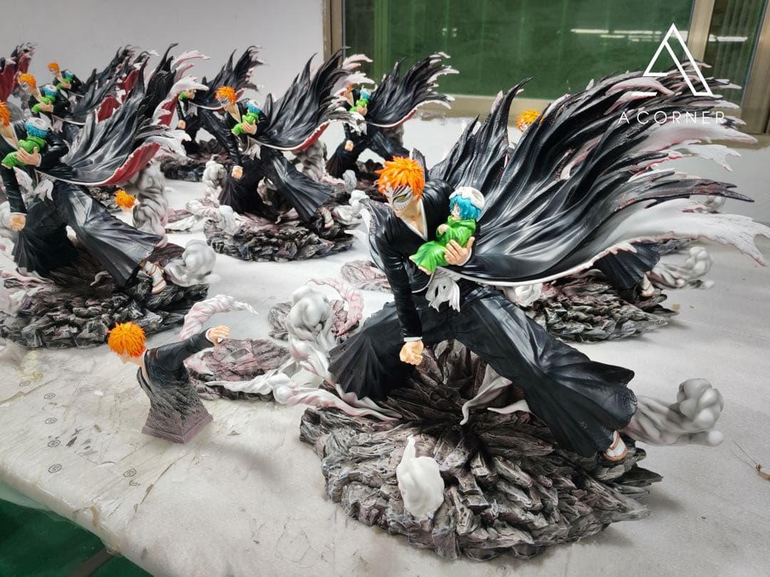 ブリーチ　黒崎一護　ガレージキッド　フィギュア　完成品