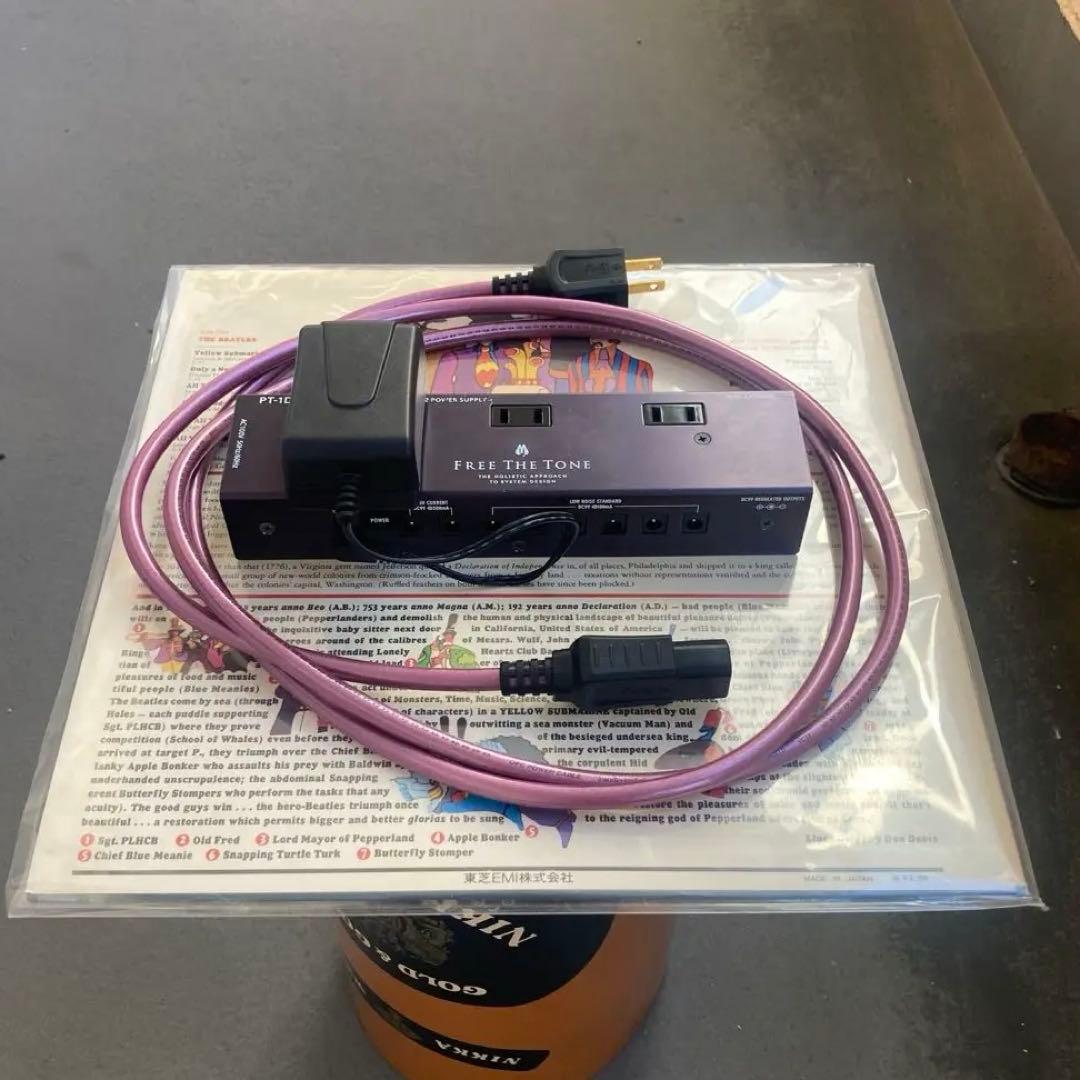 FREE THE TONE パワーサプライ PT-1D + オーテク電源ケーブル FREE THE TONE パワーサプライ PT-1D + オーテク電源ケーブル FREE THE