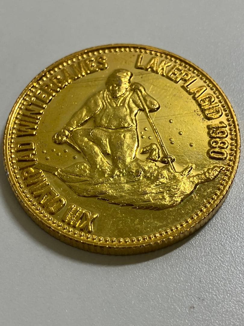 1980年 第13回冬季オリンピックレークプラシッド大会 メダル - メルカリ