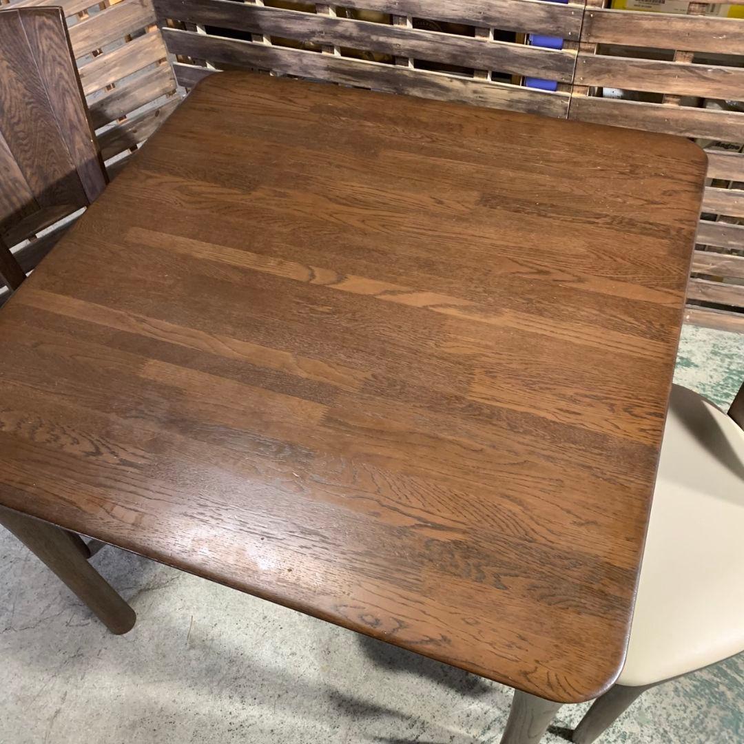 I537\" karimoku W900 ダイニングセット 3点 ブラウン