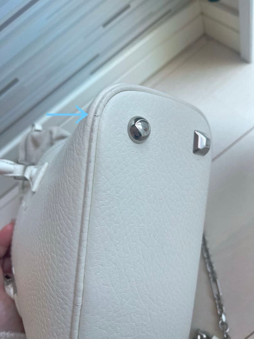 メゾンマルジェラ 5AC マイクロ S56WG0081 2way 白 シロ